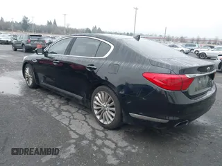 2015 Kia K900 Luxury with VIN KNALW4D46F6025309, listed as a IAAI auction lot 41316628 with 152,925 mi miles. Bid and sale history available at carsss.com. Image 3.