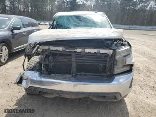 2019 Chevrolet Silverado 1500 LT with VIN 3GCPWCED1KG307718, listed as a Copart auction lot 48594755 with 0 mi miles and Salvage Title. Bid and sale history available at carsss.com. Image 5.