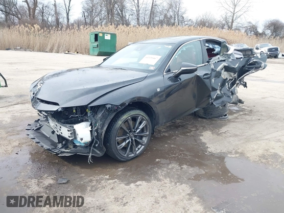 2021 Lexus IS 350 F Sport with VIN JTHGZ1E29M5019271, listed as a IAAI auction lot 41535467 with 57,417 mi miles and . Bid and sale history available at DreamBid. Image 23.