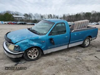 1998 Ford F-150 z VIN 1FTDF17W2WNA09312, wystawiony jako Copart lot #48290845 z przebiegiem 167 417 mil mil oraz Szkoda całkowita • Salvage title. Historia ofert i sprzedaży dostępna na DreamBid. Obrazek 1.