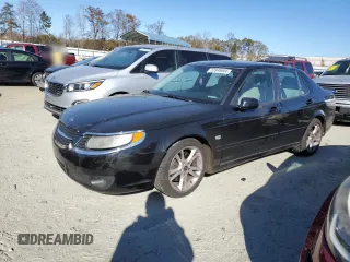 2008 Saab 9-5 with VIN YS3ED49GX83510764, listed as a Copart auction lot 83948604 with 95,117 mi miles and Salvage Title. Bid and sale history available at carsss.com. Image 1.