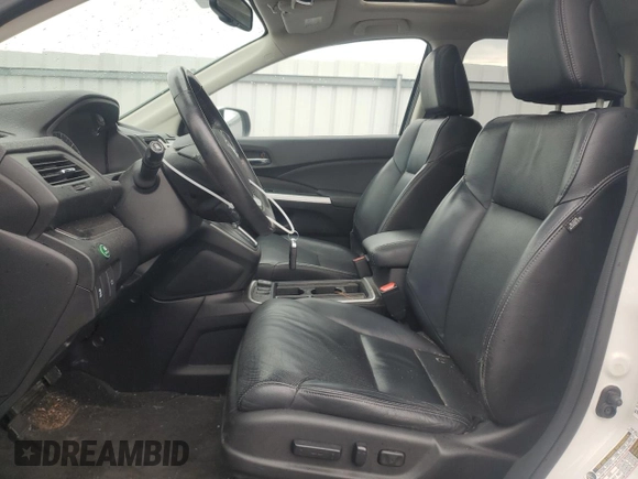 2015 Honda CR-V EX-L with VIN 5J6RM3H75FL007879, listed as a Copart auction lot 53157455 with 81,301 mi miles and Salvage Title. Bid and sale history available at carsss.com. Image 7.