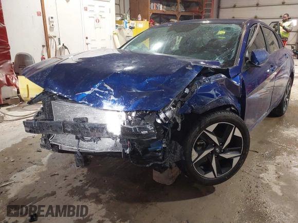 2023 Hyundai Elantra SEL with VIN KMHLS4AG0PU513726, listed as a IAAI auction lot 41644604 with Not Provided miles and . Bid and sale history available at DreamBid. Image 6.