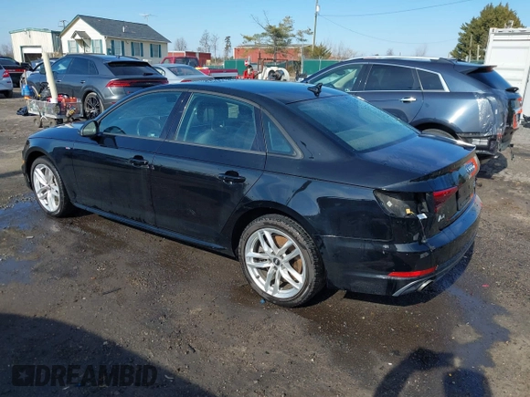 2017 Audi A4 Season of Audi Premium with VIN WAUDNAF45HN051170, listed as a IAAI auction lot 41508670 with 78,511 mi miles. Bid and sale history available at carsss.com. Image 3.