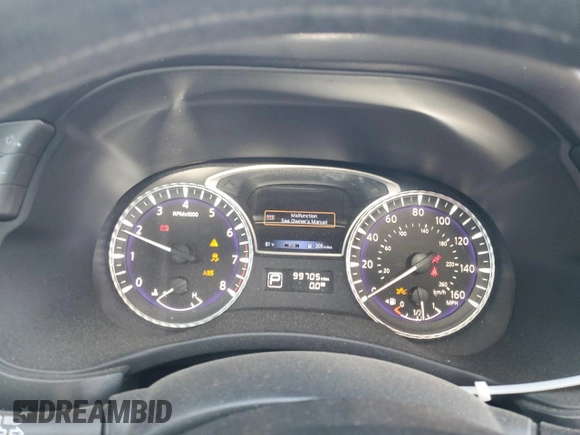 2019 Infiniti QX60 LUXE with VIN 5N1DL0MN8KC527165, listed as a Copart auction lot 50025525 with 99,705 mi miles and Salvage Title. Bid and sale history available at carsss.com. Image 9.