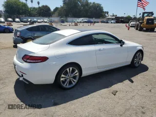 2023 Mercedes-Benz C 300 with VIN W1KWJ8DB1PG128546, listed as a Copart auction lot 69975884 with Not Provided miles and Salvage Title. Bid and sale history available at DreamBid. Image 3.