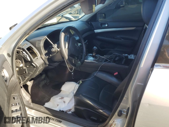 2015 Infiniti Q40 with VIN JN1CV6AP0FM500337, listed as a Copart auction lot 74370964 with 0 mi miles and Salvage Title. Bid and sale history available at carsss.com. Image 7.
