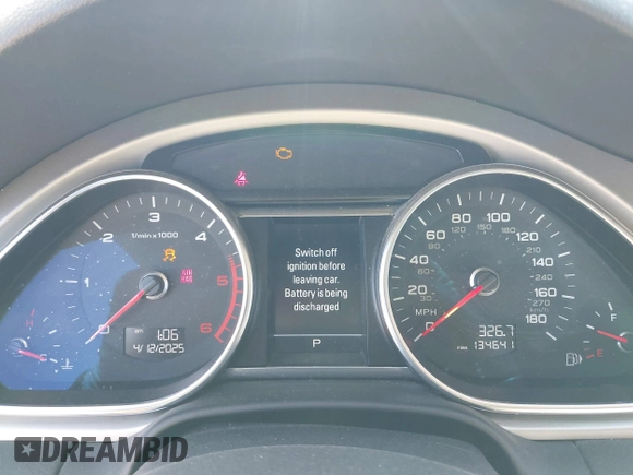 2014 Audi Q7 Premium Plus z VIN WA1LMAFE7ED018628, wystawiony jako IAAI lot #41955702 z przebiegiem 134 641 mil mil oraz . Historia ofert i sprzedaży dostępna na DreamBid. Obrazek 7.