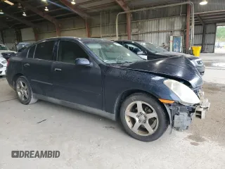 2003 Infiniti G35 w/Leather with VIN JNKCV51E63M022778, listed as a Copart auction lot 56683764 with 181,943 mi miles and Salvage Title. Bid and sale history available at carsss.com. Image 4.