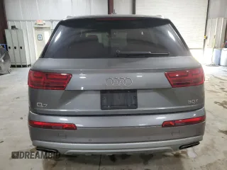 2017 Audi Q7 Premium Plus with VIN WA1LAAF78HD057758, listed as a Copart auction lot 52542015 with 79,681 mi miles and Salvage Title. Bid and sale history available at DreamBid. Image 6.
