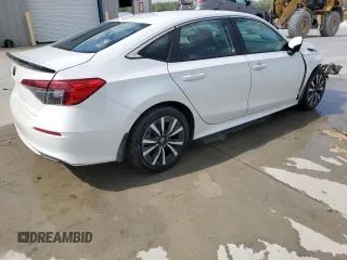 2023 Honda Civic EX with VIN 2HGFE1F73PH308955, listed as a Copart auction lot 54742035 with Not provided miles and Salvage title. Bid and sale history available at DreamBid. Image 3.