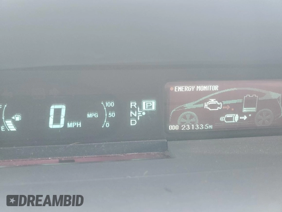 2010 Toyota Prius II with VIN JTDKN3DUXA0106529, listed as a Copart auction lot 54254725 with 231,335 mi miles and Clean Title. Bid and sale history available at carsss.com. Image 9.