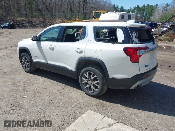 2020 GMC Acadia SLE with VIN 1GKKNRLS4LZ171981, listed as a IAAI auction lot 42132711 with 60,184 mi miles and . Bid and sale history available at DreamBid. Image 3.