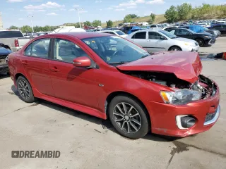 2017 Mitsubishi Lancer ES with VIN JA32U2FU7HU004617, listed as a Copart auction lot 70655914 with 91,629 mi miles and Salvage Title. Bid and sale history available at carsss.com. Image 4.