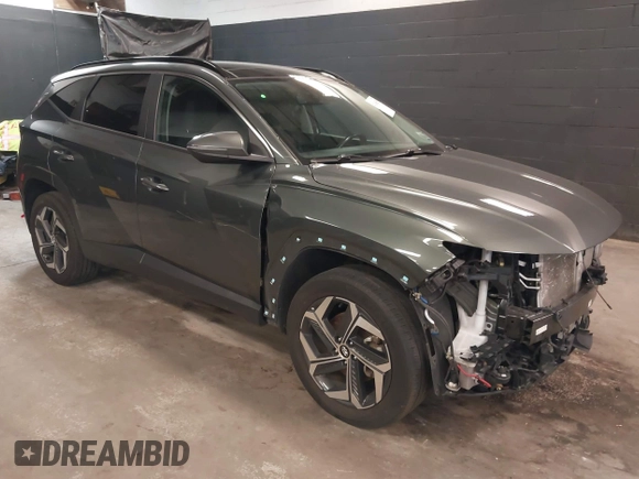 2022 Hyundai Tucson SEL Convenience with VIN KM8JFCA11NU080691, listed as a IAAI auction lot 42106350 with 81,477 mi miles and . Bid and sale history available at carsss.com. Image 1.