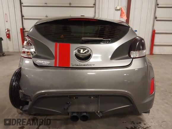2016 Hyundai Veloster with VIN KMHTC6ADXGU272594, listed as a IAAI auction lot 42437409 with 91,620 mi miles and . Bid and sale history available at DreamBid. Image 16.