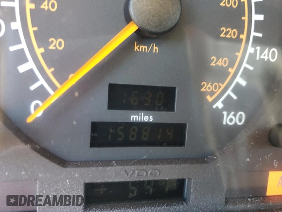 1994 Mercedes-Benz S 320 with VIN WDBGA32EXRA183306, listed as a Copart auction lot 76514554 with 158,814 mi miles and Clean Title. Bid and sale history available at DreamBid. Image 9.