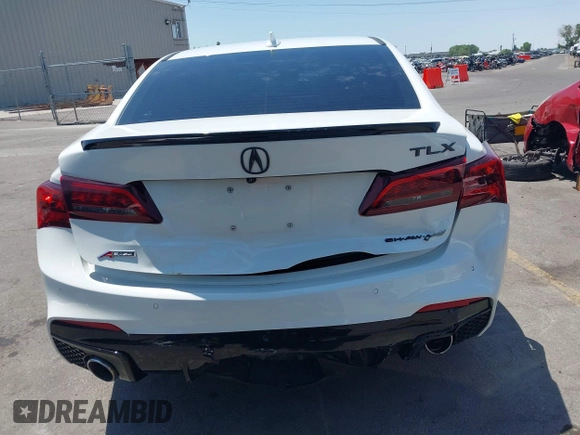 2018 Acura TLX w/A-SPEC Pkg with VIN 19UUB3F69JA001721, listed as a IAAI auction lot 42126994 with 100,020 mi miles and . Bid and sale history available at DreamBid. Image 17.