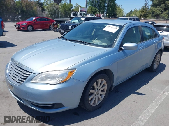 2013 Chrysler 200 Touring with VIN 1C3CCBBB4DN567372, listed as a IAAI auction lot 42196274 with 182,018 mi miles. Bid and sale history available at carsss.com. Image 6.