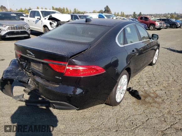 2016 Jaguar XF 35t Premium with VIN SAJBD4BV5GCY09744, listed as a Copart auction lot 58429592 with 0 mi miles. Bid and sale history available at carsss.com. Image 4.