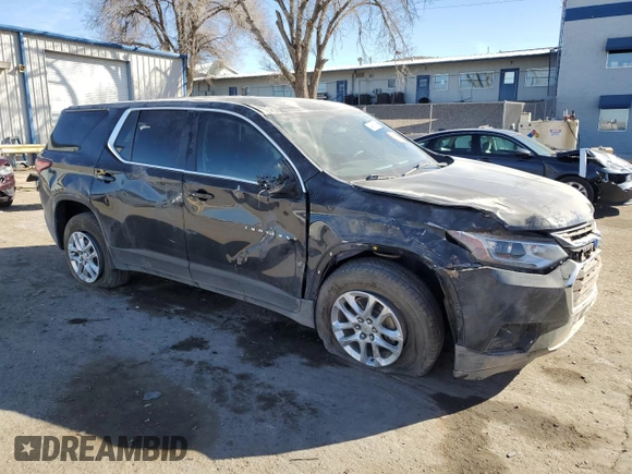 2020 Chevrolet Traverse LS z VIN 1GNERFKW7LJ272289, wystawiony jako Copart lot #44063005 z przebiegiem 60 009 mil mil oraz Nie do naprawy • Non repairable. Historia ofert i sprzedaży dostępna na DreamBid. Obrazek 4.