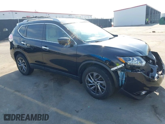 2016 Nissan Rogue SV with VIN 5N1AT2MV6GC789773, listed as a IAAI auction lot 41790816 with 94,901 mi miles and . Bid and sale history available at carsss.com. Image 1.