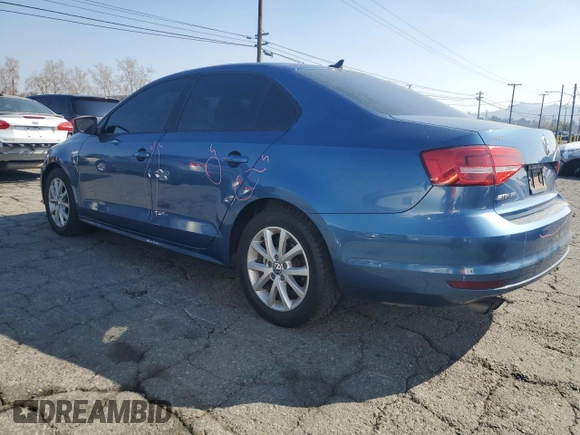 2015 Volkswagen Jetta Sport with VIN 3VWB17AJ0FM287784, listed as a Copart auction lot 44449605 with 160,814 mi miles and Salvage title. Bid and sale history available at DreamBid. Image 2.