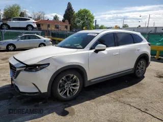 2017 Mazda CX-9 Signature with VIN JM3TCBEY4H0129361, listed as a Copart auction lot 56929295 with 96,686 mi miles and Salvage title. Bid and sale history available at DreamBid. Image 1.