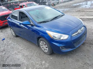 2016 Hyundai Accent SE with VIN KMHCT4AE1GU085810, listed as a IAAI auction lot 41881579 with 137,721 mi miles. Bid and sale history available at carsss.com. Image 1.