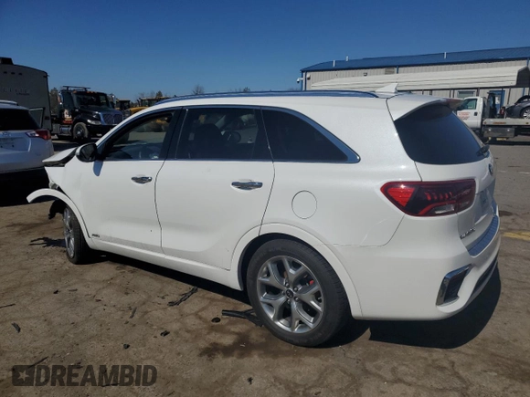2019 Kia Sorento SX Limited with VIN 5XYPKDA50KG503521, listed as a Copart auction lot 48283975 with 67,320 mi miles and Salvage Title. Bid and sale history available at carsss.com. Image 2.
