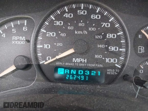 2002 Chevrolet Tahoe LS with VIN 1GNEC13T92R201832, listed as a IAAI auction lot 41896370 with 262,491 mi miles and . Bid and sale history available at DreamBid. Image 15.