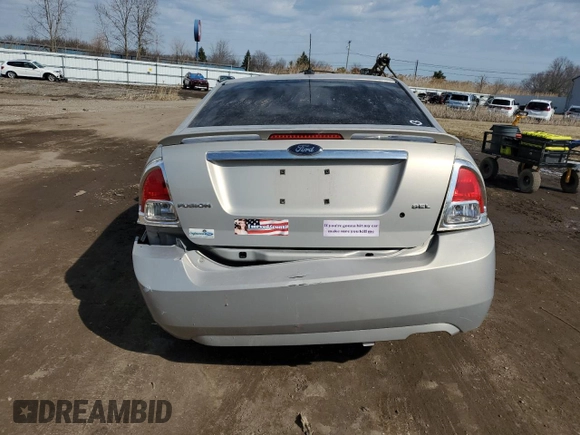 2009 Ford Fusion SEL with VIN 3FAHP08Z29R217344, listed as a Copart auction lot 48298295 with 65,753 mi miles and Salvage Title. Bid and sale history available at carsss.com. Image 6.