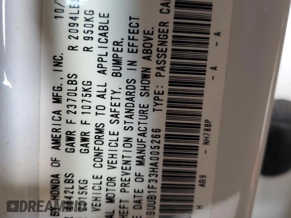 2017 Acura TLX with VIN 19UUB1F33HA005266, listed as a Copart auction lot 51897345 with 102,812 mi miles and Salvage Title. Bid and sale history available at carsss.com. Image 12.
