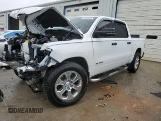 2023 Ram 1500 Big Horn with VIN 1C6RRFFG1PN667152, listed as a Copart auction lot 89122035 with 27,956 mi miles and Salvage title. Bid and sale history available at DreamBid. Image 1.