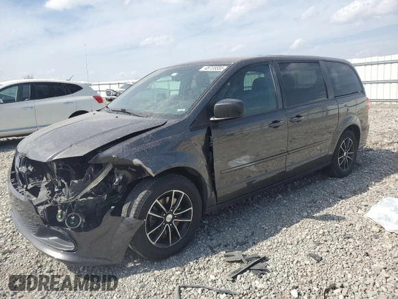 2015 Dodge Grand Caravan SE with VIN 2C4RDGBG4FR524264, listed as a Copart auction lot 48735555 with 81,434 mi miles and Salvage Title. Bid and sale history available at DreamBid. Image 1.