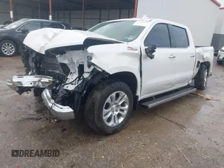 2024 Chevrolet Silverado 1500 LTZ with VIN 1GCUDGE87RZ307770, listed as a IAAI auction lot 41446543 with Not Provided miles and . Bid and sale history available at DreamBid. Image 18.
