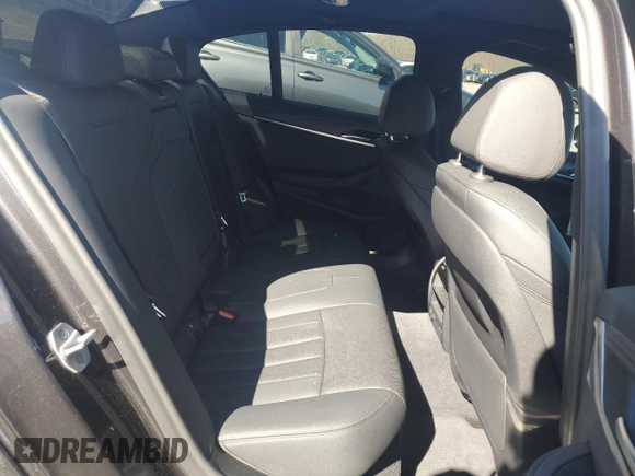 2021 BMW 5 Series 540i with VIN WBA53BJ09MCG05923, listed as a Copart auction lot 48312385 with 41,989 mi miles and Salvage Title. Bid and sale history available at DreamBid. Image 10.