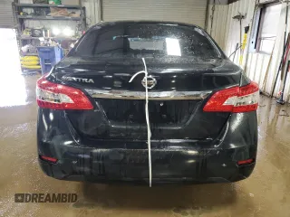 2015 Nissan Sentra S with VIN 3N1AB7APXFY299646, listed as a Copart auction lot 50869775 with 63,649 mi miles and Salvage Title. Bid and sale history available at carsss.com. Image 6.