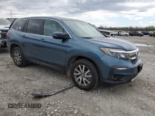 2020 Honda Pilot EX-L with VIN 5FNYF5H5XLB011379, listed as a Copart auction lot 50959185 with 88,664 mi miles and Salvage Title. Bid and sale history available at carsss.com. Image 4.
