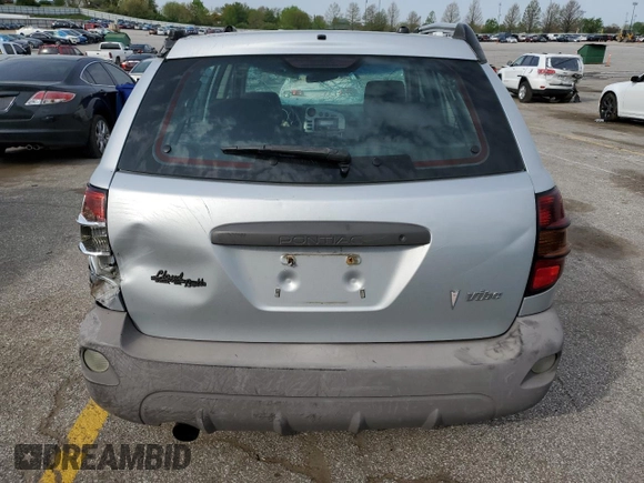 2006 Pontiac Vibe with VIN 5Y2SL65866Z435143, listed as a Copart auction lot 53585145 with Not provided miles and Salvage title. Bid and sale history available at DreamBid. Image 6.