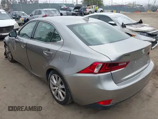 2015 Lexus IS 250 with VIN JTHBF1D26F5048136, listed as a IAAI auction lot 42575754 with 90,220 mi miles and . Bid and sale history available at DreamBid. Image 3.