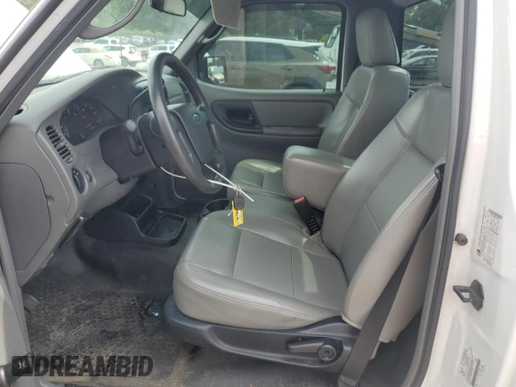 2010 Ford Ranger XL with VIN 1FTKR1AD3APA34741, listed as a Copart auction lot 57575895 with 92,451 mi miles and Salvage title. Bid and sale history available at DreamBid. Image 7.