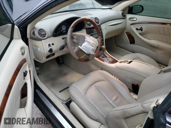 2006 Mercedes-Benz CLK 3.5L with VIN WDBTK56G76T063451, listed as a Copart auction lot 44454425 with 94,419 mi miles and Non Repairable. Bid and sale history available at carsss.com. Image 8.
