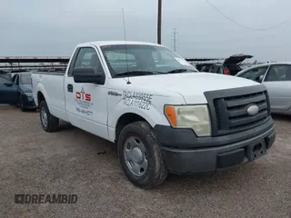2009 Ford F-150 XL with VIN 1FTRF12W49KB30880, listed as a IAAI auction lot 41942171 with 164,491 mi miles and . Bid and sale history available at DreamBid. Image 1.