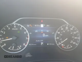 2021 Nissan Maxima SV with VIN 1N4AA6CV6MC512190, listed as a Copart auction lot 88101805 with 49,276 mi miles and Salvage title. Bid and sale history available at DreamBid. Image 9.