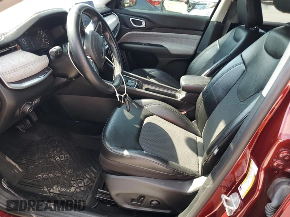 2022 Jeep Compass Altitude with VIN 3C4NJCBB1NT140152, listed as a Copart auction lot 63710165 with 51,256 mi miles and Clean title. Bid and sale history available at DreamBid. Image 7.