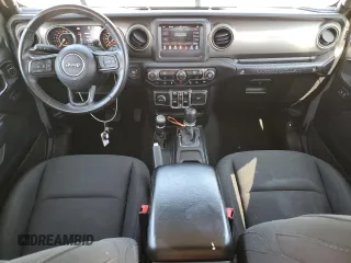 2018 Jeep Wrangler Unlimited Sport with VIN 1C4HJXDG9JW239352, listed as a Copart auction lot 60150475 with 53,697 mi miles and Salvage title. Bid and sale history available at DreamBid. Image 8.