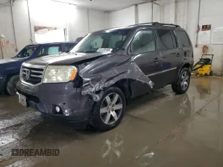 2013 Honda Pilot Touring z VIN 5FNYF4H94DB027804, wystawiony jako Copart lot #55120165 z przebiegiem 112 708 mil mil oraz Szkoda całkowita • Salvage title. Historia ofert i sprzedaży dostępna na DreamBid. Obrazek 1.