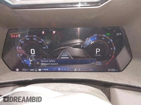 2024 Chevrolet Colorado 4WD Z71 with VIN 1GCPTDEK8R1231274, listed as a IAAI auction lot 42193922 with 9,198 mi miles and . Bid and sale history available at DreamBid. Image 7.