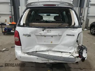 2002 Mazda MPV LX with VIN JM3LW28J320332691, listed as a Copart auction lot 45354325 with 152,780 mi miles and Salvage Title. Bid and sale history available at carsss.com. Image 6.